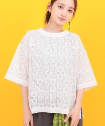 Orale! ブロックレースゆるTシャツ