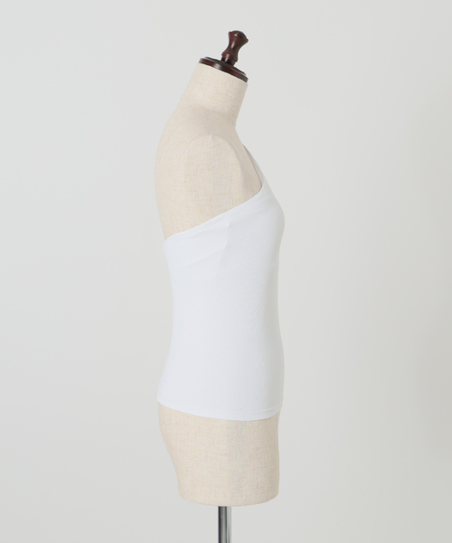 AP STUDIO(エーピーストゥディオ)の「【DAWN/ダン】ONE SHOULDER TOP(その他アンダーウェア/インナー・レディース・ブラック/ホワイト・38/36)」の21枚目の写真