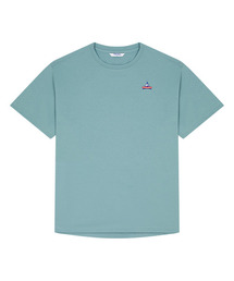 Lettering Logo T Shirt Green