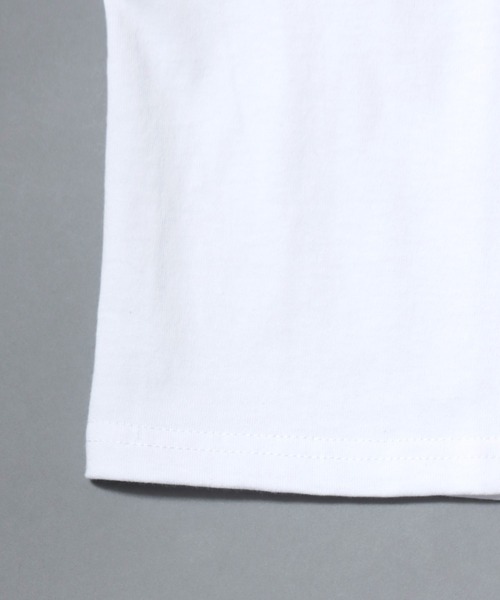 ANPAS（アンパス）の「Short-Sleeve Embroidered Chest Pocket Tee / 胸ポケット刺繍半袖Tシャツ 花 猫モチーフ メンズ レディース トップス（Tシャツ/カットソー・メンズ・ホワイト系1/ホワイト系2/ブラック系1/ブラック系2・M/L）」の5枚目の写真