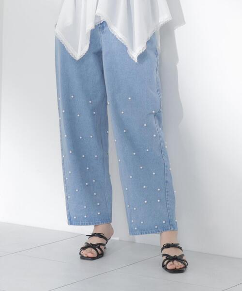 PROPORTION BODY DRESSING(プロポーションボディドレッシング)の「パールデニム / 1216237700(デニムパンツ・レディース・ブルー/ブルー系その他・P/S/MEDIUM)」の10枚目の写真