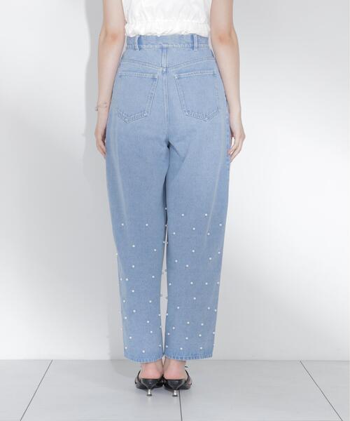 PROPORTION BODY DRESSING(プロポーションボディドレッシング)の「パールデニム / 1216237700(デニムパンツ・レディース・ブルー/ブルー系その他・P/S/MEDIUM)」の3枚目の写真