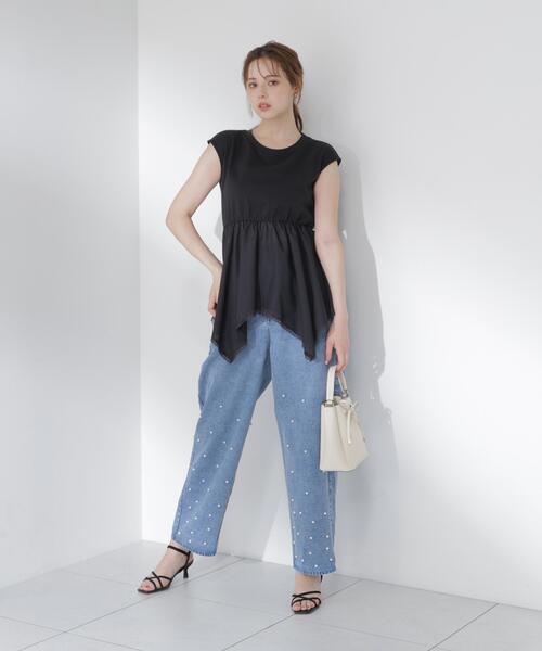 PROPORTION BODY DRESSING(プロポーションボディドレッシング)の「パールデニム / 1216237700(デニムパンツ・レディース・ブルー/ブルー系その他・P/S/MEDIUM)」の12枚目の写真
