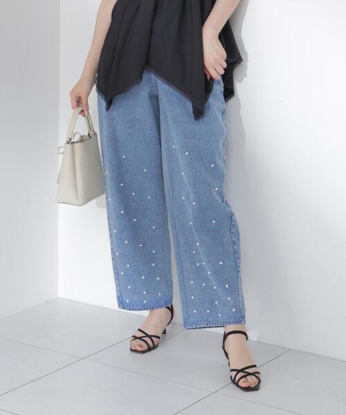 PROPORTION BODY DRESSING(プロポーションボディドレッシング)の「パールデニム / 1216237700(デニムパンツ・レディース・ブルー/ブルー系その他・P/S/MEDIUM)」の19枚目の写真