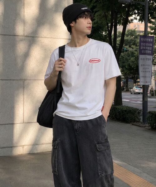 ARTISTWEAR（アーティストウェア）の「[ATW] ブラックボンクラブ 半袖Tシャツ - 2COLOR（Tシャツ/カットソー・レディース・ホワイト/ブラック・SMALL/MEDIUM/LARGE/X-LARGE/XX-LARGE/XXXX-LARGE）」の8枚目の写真