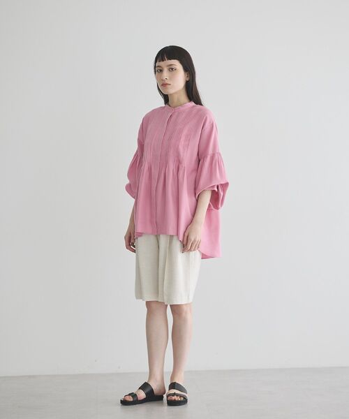 GARAGE OF GOOD CLOTHING(ガレージオブグッドクロージング)の「リネンクロスショートパンツ(その他パンツ・レディース・ホワイト系その他2/ベージュ・FREE)」の15枚目の写真
