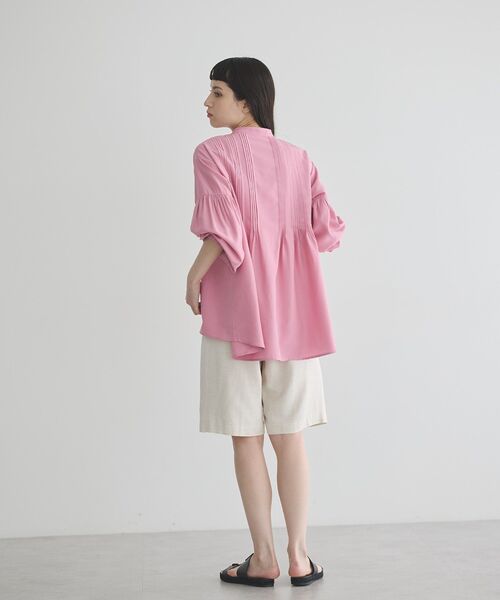 GARAGE OF GOOD CLOTHING(ガレージオブグッドクロージング)の「リネンクロスショートパンツ(その他パンツ・レディース・ホワイト系その他2/ベージュ・FREE)」の14枚目の写真