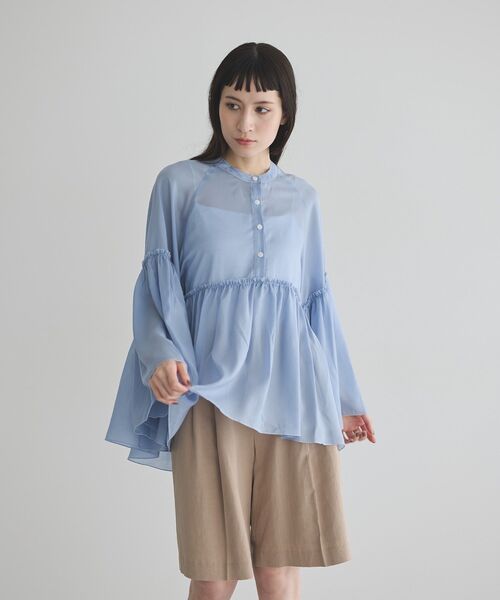GARAGE OF GOOD CLOTHING(ガレージオブグッドクロージング)の「リネンクロスショートパンツ(その他パンツ・レディース・ホワイト系その他2/ベージュ・FREE)」の7枚目の写真
