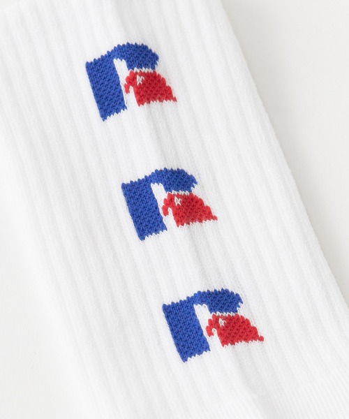 Russell Athletic(ラッセルアスレティック)の「RUSSELL ATHLETIC / ラッセルアスレティック Russell Three Logo Socks ブランドロゴ ソックス ジャガード 靴下 メンズ 2026年 夏 夏服(ソックス/靴下・メンズ・グレー/ホワイト/ブラック・FREE)」の19枚目の写真