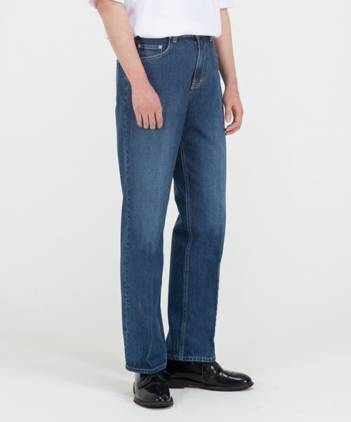 BRANDED（ブランデッド）の「51004 HISHITOMO COLLECTION MIDDLE BLUE JEANS [RELAX STRAIGHT]（デニムパンツ・メンズ・その他・34/32/30/26/28）」の6枚目の写真