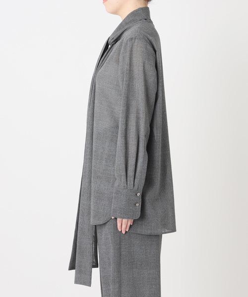 VERMEIL par iena(ヴェルメイユパーイエナ)の「Glen Check ボウブラウス(シャツ/ブラウス・レディース・その他4/その他1・FREE)」の16枚目の写真