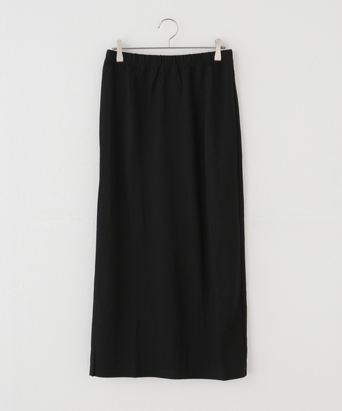 Spick & Span（スピックアンドスパン）の「《セットアップ可》スムースフィールイージースカート（スカート・レディース・ブラウン/ブラック・38/36）」の10枚目の写真