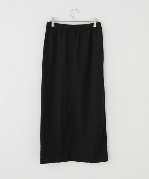 Spick & Span（スピックアンドスパン）の「《セットアップ可》スムースフィールイージースカート（スカート・レディース・ブラウン/ブラック・38/36）」の11枚目の写真