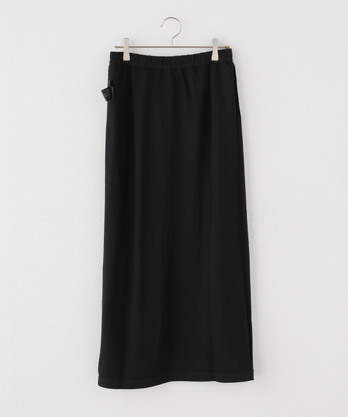 Spick & Span（スピックアンドスパン）の「《セットアップ可》スムースフィールイージースカート（スカート・レディース・ブラウン/ブラック・38/36）」の13枚目の写真