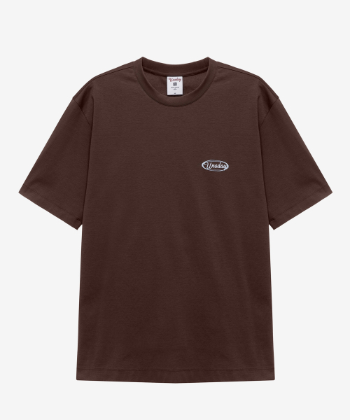 MINDBRIDGE（マインドブリッジ）の「[UNS]エアクール_グラフィックセミオーバーフィット半袖Tシャツ - 2カラー（Tシャツ/カットソー・メンズ・ホワイト/ブラウン・100/105/110/95）」の15枚目の写真
