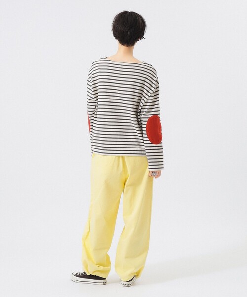 BEAMS BOY(ビームスボーイ)の「【別注】Gramicci / 2プリーツ ワイドパンツ(スウェットパンツ・レディース・ネイビー/パープル/ライトイエロー/ピンク・ONE SIZE)」の12枚目の写真