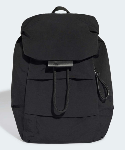 adidas(アディダス)の「FAVORITE BACKPACK / アディダス adidas(バックパック/リュック・レディース・ブラック・FREE)」の1枚目の写真