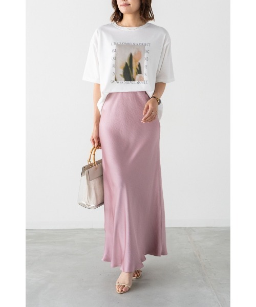 M.deux(エムドゥ)の「フラワーフォトTシャツ(Tシャツ/カットソー・レディース・ホワイト系その他/ホワイト系その他2・MEDIUM)」の11枚目の写真