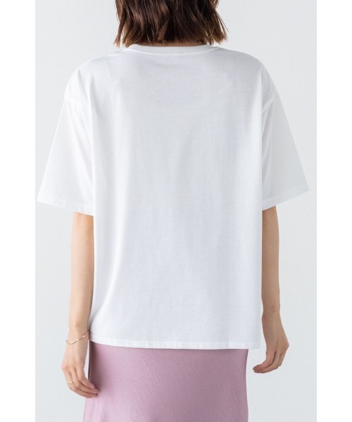 M.deux(エムドゥ)の「フラワーフォトTシャツ(Tシャツ/カットソー・レディース・ホワイト系その他/ホワイト系その他2・MEDIUM)」の14枚目の写真