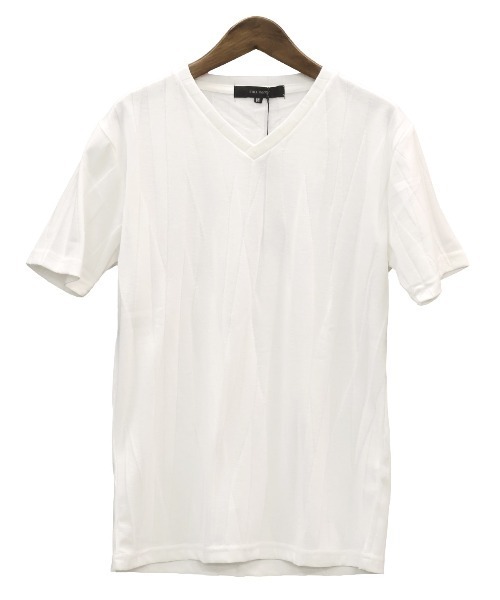 LUXSTYLE(ラグスタイル)の「半袖VネックTシャツ(Tシャツ/カットソー・メンズ・ブラック/チャコール/ホワイト・S/XL/L/M)」の15枚目の写真
