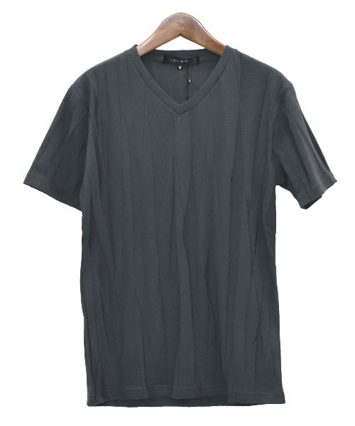 LUXSTYLE(ラグスタイル)の「半袖VネックTシャツ(Tシャツ/カットソー・メンズ・ブラック/チャコール/ホワイト・S/XL/L/M)」の17枚目の写真