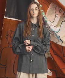 MAISON SPECIAL | 《UNISEX》Raglan Yoke Switching Prime-Over Long Sleeve Shirt/ラグランヨーク切替プライムオーバーロングスリーブシャツ【MAISON SPECIAL/メゾンスペシャル】(シャツ/ブラウス)