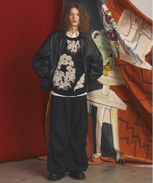 MAISON SPECIAL（メゾンスペシャル）の「《UNISEX》Raglan Yoke Switching Prime-Over Long Sleeve Shirt/ラグランヨーク切替プライムオーバーロングスリーブシャツ【MAISON SPECIAL/メゾンスペシャル】（シャツ/ブラウス・メンズ・ブラック/グレイッシュベージュ/その他1/オフホワイト/カーキ/チャコールグレー・1/0/2）」の14枚目の写真