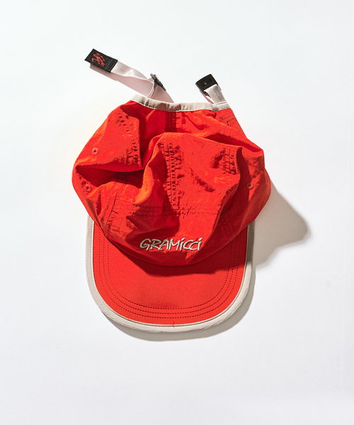 417 EDIFICE(フォーワンセブンエディフィス)の「GRAMICCI / グラミチ NYLON GRAMICCI CAP(キャップ・メンズ・キャメル/グリーン/オレンジ/カーキ・FREE)」の4枚目の写真