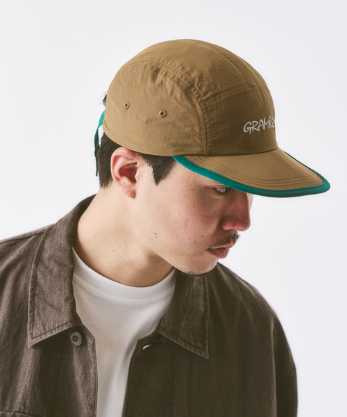 417 EDIFICE(フォーワンセブンエディフィス)の「GRAMICCI / グラミチ NYLON GRAMICCI CAP(キャップ・メンズ・キャメル/グリーン/オレンジ/カーキ・FREE)」の15枚目の写真
