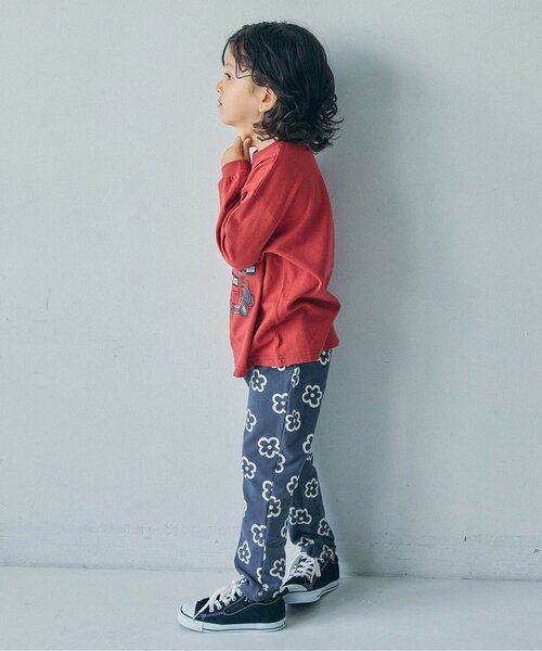 BREEZE（ブリーズ）の「【WEB限定】DAISUKIゆったり長パンツ_10分丈（その他パンツ・キッズ・グリーン/ブラウン/キャメル/チャコール/チェック/ネイビー・80/90/130/120/110/100）」の16枚目の写真