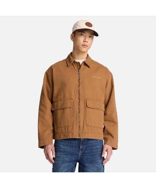 Timberland(ティンバーランド)の「キャンバス ジャケット メンズ(その他アウター・メンズ・ウィート・XX-LARGE/X-LARGE/SMALL/MEDIUM/LARGE)」の1枚目の写真