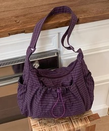 Vipoa（ヴィポア）の「String plaid shoulder bag（ショルダーバッグ）」