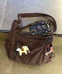 Vipoa（ヴィポア）の「String plaid shoulder bag（ショルダーバッグ）」