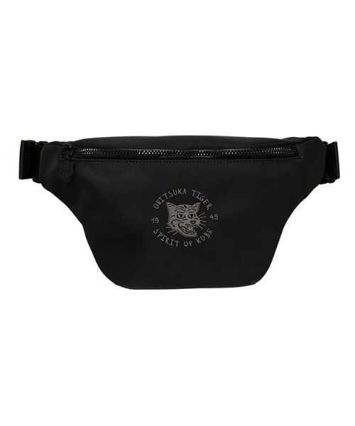 Onitsuka Tiger(オニツカタイガー)の「WAIST POUCH / ウェストポーチ(ショルダーバッグ・レディース・カーキ/ブラック・OS)」の2枚目の写真