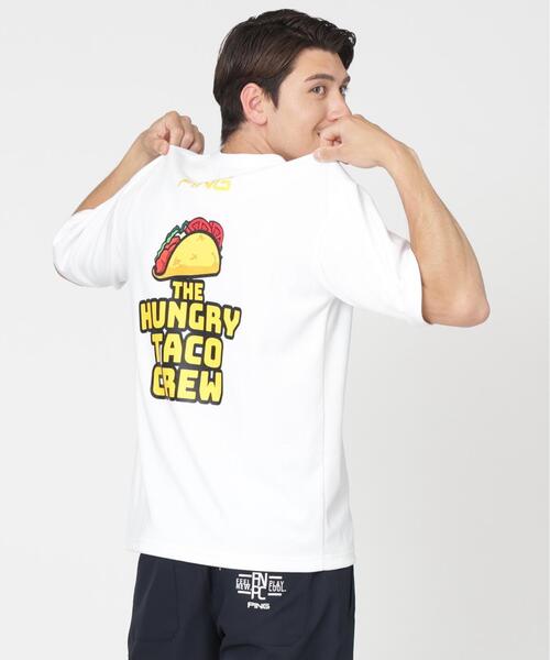 PING(ピン)の「【PING APPAREL】タックリバー半袖Tシャツ (MENS)(Tシャツ/カットソー・メンズ・ベージュ/ホワイト/ネイビー/ブルー・LL/M/L/S)」の2枚目の写真