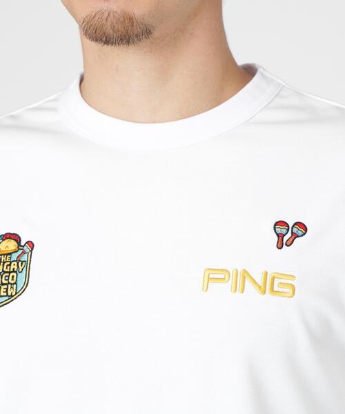 PING(ピン)の「【PING APPAREL】タックリバー半袖Tシャツ (MENS)(Tシャツ/カットソー・メンズ・ベージュ/ホワイト/ネイビー/ブルー・LL/M/L/S)」の12枚目の写真