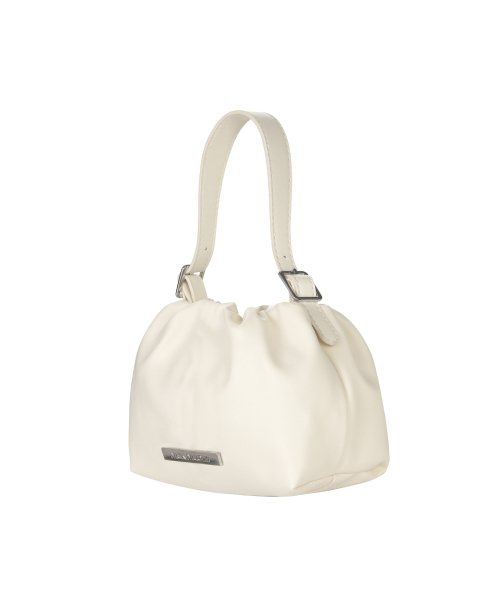 NICK&NICOLE（ニックアンドニコール）の「STRAP TWO WAY MINI BAG_CREAM（ショルダーバッグ・レディース・その他・FREE）」の2枚目の写真