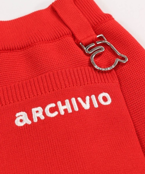 archivio(アルチビオ)の「<LADIES>レースプリーツニットスカート(スカート・レディース・ブラック/レッド/ホワイト・M/S)」の20枚目の写真