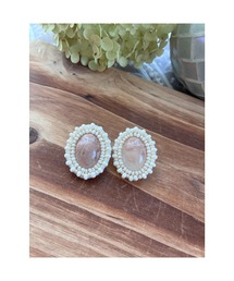 【himemayu】ビーズ刺繍ピアス(MA)