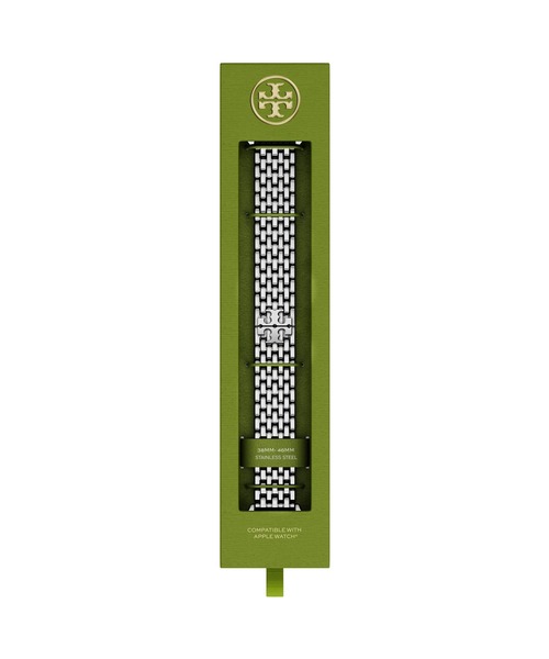 TORY BURCH(トリーバーチ)の「トリーバーチ アップルストラップ レディース ステンレス TBS0144E(デジタル腕時計・レディース・シルバー・FREE)」の3枚目の写真