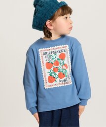 Boribon | スタンプ長袖Tシャツ(Tシャツ/カットソー)
