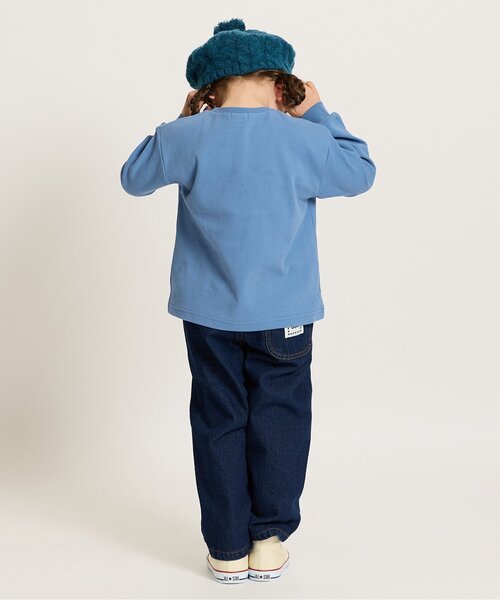 Boribon(ボリボン)の「スタンプ長袖Tシャツ(Tシャツ/カットソー・キッズ・ブルー/アイボリー/レッド・110/120/80/90/100)」の8枚目の写真