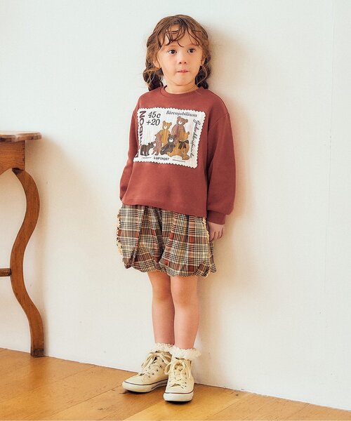 Boribon(ボリボン)の「スタンプ長袖Tシャツ(Tシャツ/カットソー・キッズ・ブルー/アイボリー/レッド・110/120/80/90/100)」の17枚目の写真