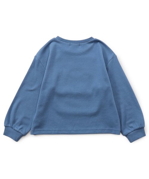Boribon(ボリボン)の「スタンプ長袖Tシャツ(Tシャツ/カットソー・キッズ・ブルー/アイボリー/レッド・110/120/80/90/100)」の5枚目の写真