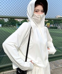 フェイスラッシュガード パーカー