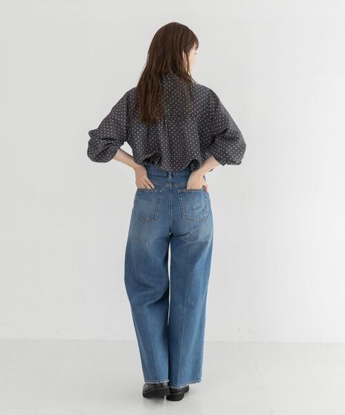 URBAN RESEARCH Sonny Label(アーバンリサーチサニーレーベル)の「『WEB限定』ドットフリルブラウス(シャツ/ブラウス・レディース・オフホワイト/ブラック系その他・FREE)」の18枚目の写真
