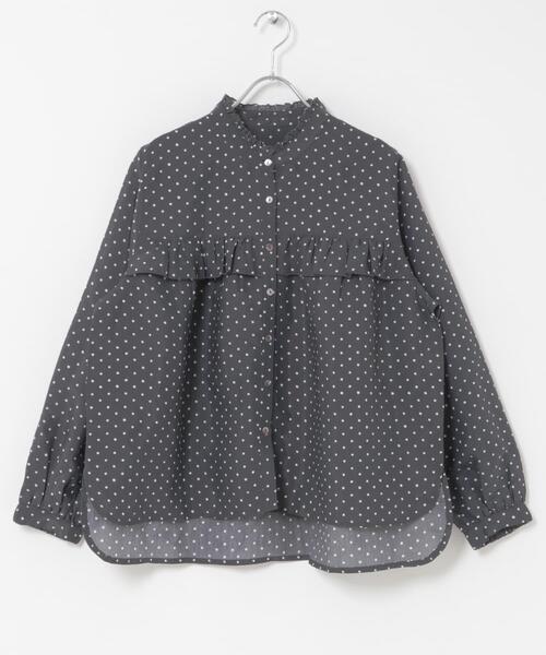 URBAN RESEARCH Sonny Label(アーバンリサーチサニーレーベル)の「『WEB限定』ドットフリルブラウス(シャツ/ブラウス・レディース・オフホワイト/ブラック系その他・FREE)」の19枚目の写真