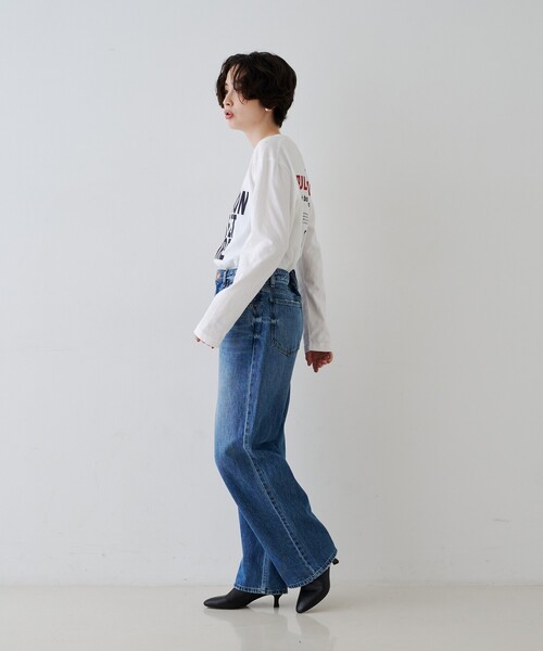 RED CARD TOKYO(レッドカード)の「【RED CARD / レッドカード】Florida/フロリダ ハイライズワイドストレートデニム(デニムパンツ・レディース・ブルー・23/24/25/22)」の11枚目の写真