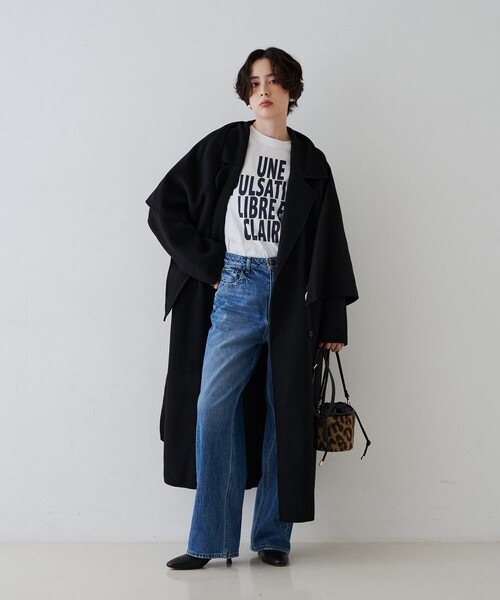 RED CARD TOKYO(レッドカード)の「【RED CARD / レッドカード】Florida/フロリダ ハイライズワイドストレートデニム(デニムパンツ・レディース・ブルー・23/24/25/22)」の16枚目の写真