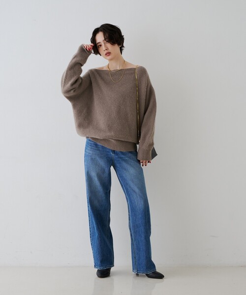 RED CARD TOKYO(レッドカード)の「【RED CARD / レッドカード】Florida/フロリダ ハイライズワイドストレートデニム(デニムパンツ・レディース・ブルー・23/24/25/22)」の18枚目の写真